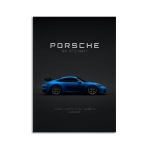 Digital Download - Set 1 - 1008 2021 Porsche 992 GT3 Shark Blue