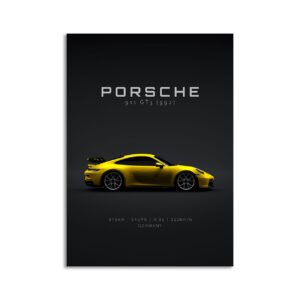 Digital Download - Set 1 - 1009 2021 Porsche 992 GT3 Racing Yellow