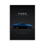 Digital Download - 1022 2010 Ford Shelby GT500 Blue