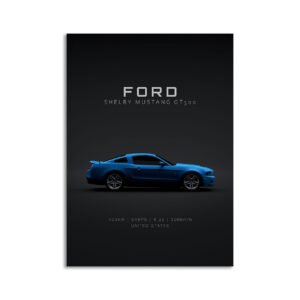 Digital Download - Set 1 - 1022 2010 Ford Shelby GT500 Blue