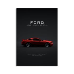 Digital Download - Set 1 - 1023 2010 Ford Shelby GT500 Red