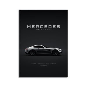 Digital Download - Set 1 - 1030 Mercedes-Benz AMG GT-R PRO 2020 white