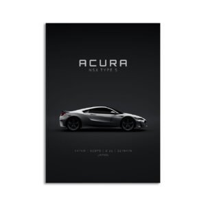 Digital Download - Set 1 - 1036 Acura NSX Type S 2022 White