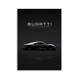 Digital Download - Set 1 - 1044 2022 Bugatti Chiron Super Sport