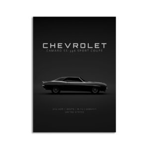 Digital Download - Set 2 - 1154 1969 Chevrolet Camaro SS-396 Coupe