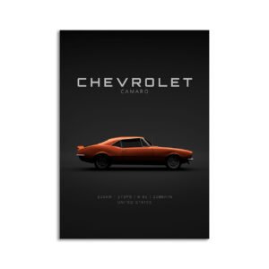 Digital Download - Set 3 - 1159 Chevrolet Camaro 1967 - Orange