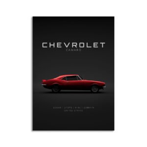 Digital Download - Set 3 - 1161 Chevrolet Camaro 1967 - Red
