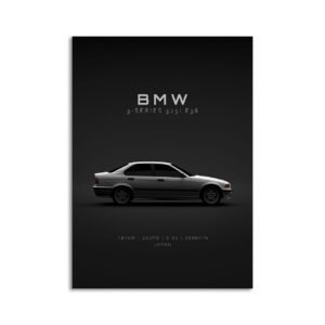 Digital Download - Set 3 - 1164 BMW 3-Series 325i E36 sedan 1994 - White