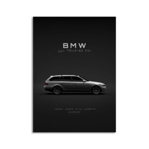 Digital Download - Set 3 - 1168 BMW 5 Series Touring E61 2007 - Grey