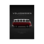Digital Download - 1181 Volkswagen Transporter T1 1950 - Red
