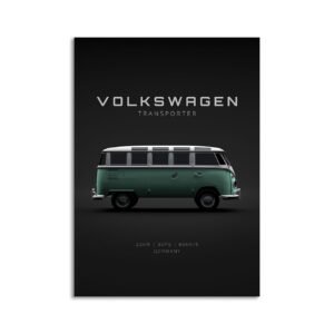 Digital Download - Set 3 - 1182 Volkswagen Transporter T1 1950 - Green