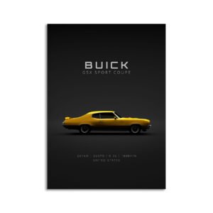 Digital Download - Set 3 - 1185 Buick GSX 1970 - Yellow
