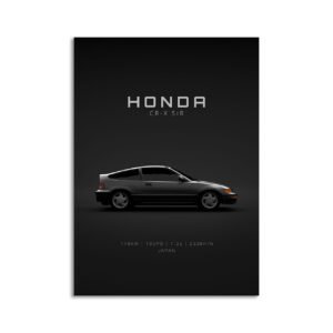Digital Download - Set 3 - 1194 1991 Honda CR-X SiR