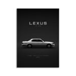 Digital Download - 1198 Lexus LS 400 UCF20 XF20 - White