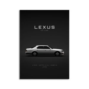 Digital Download - Set 3 - 1198 Lexus LS 400 UCF20 XF20 - White