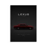 Digital Download - 1199 Lexus LS 400 UCF20 XF20 - Red