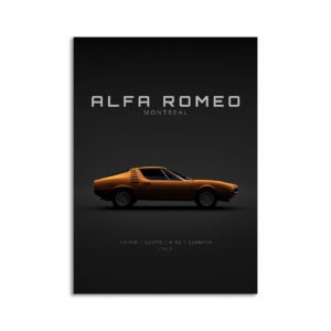 Digital Download - Set 4 - 1211 1970 Alfa Romeo Montreal - Orange