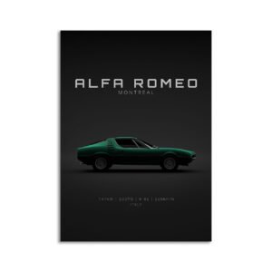 Digital Download - Set 4 - 1212 1970 Alfa Romeo Montreal - Green