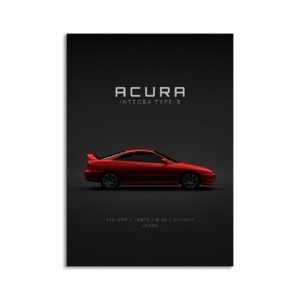 Digital Download - Set 4 - 1219 1999 Acura Integra Type-R - Red