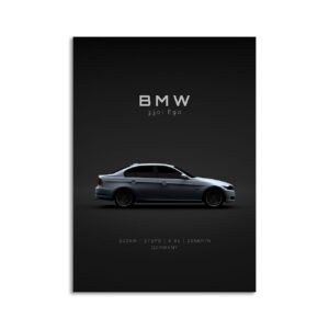 Digital Download - Set 4 - 1224 BMW 330i 3-Series Sedan 2011 - Blue Water