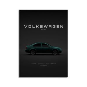 Digital Download - Set 4 - 1234 2003 Volkswagen Bora VR6 - Green