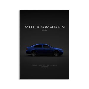Digital Download - Set 4 - 1235 2003 Volkswagen Bora VR6 - Blue