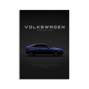 Digital Download - Set 4 - 1237 1995 Volkswagen Corrado VR6- Blue