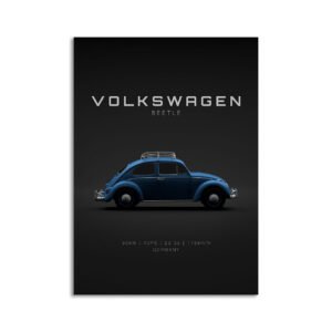 Digital Download - Set 4 - 1241 Volkswagen Beetle 1963 - Blue