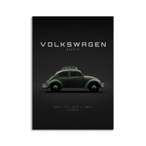 Digital Download - Set 4 - 1242 Volkswagen Beetle 1963 - Green
