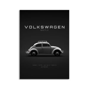 Digital Download - Set 4 - 1244 Volkswagen Beetle 1963 - White