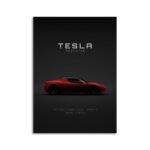 Digital Download - 1247 Tesla Roadster Sport 2011 - Red