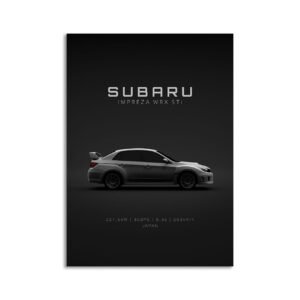 Digital Download - Set 4 - 1254 Subaru Impreza WRX STi 2011 - Grey