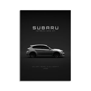 Digital Download - Set 5 - 1259 2008 Subaru Impreza WRX STi - White