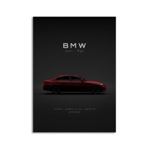 Digital Download - Set 5 - 1264 2021 BMW 5-series G30 - Red