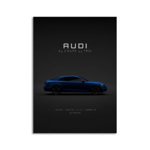 Digital Download - Set 5 - 1267 Audi A5 Coupe 2020 - Blue