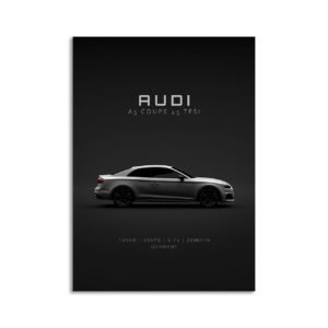 Digital Download - Set 5 - 1268 Audi A5 Coupe 2020 - White