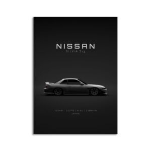 Digital Download - Set 5 - 1272 Nissan Silvia S13 G-Corporation 1988 - White