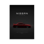 Digital Download - 1274 Nissan Silvia S13 G-Corporation - Red