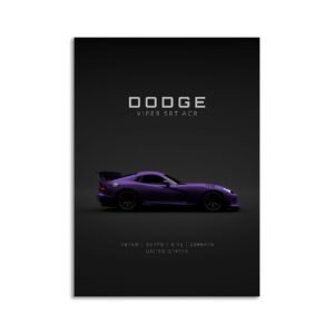 Digital Download - Set 5 - 1321 Dodge Viper ACR 2016 Purple