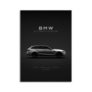 Digital Download - Set 5 - 1330 BMW M3 Touring G81 2025 - White