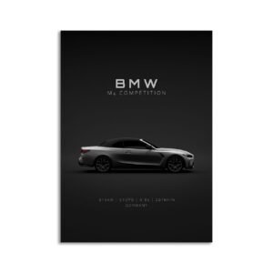 Digital Download - Set 5 - 1332 BMW M4 Convertible 2025 - Grey