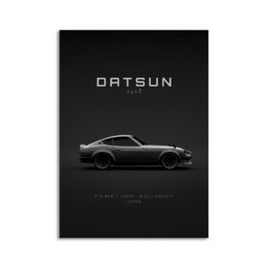 Digital Download - Set 6 - 1334 Datsun 240z - Grey