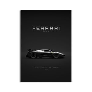 Digital Download - Set 6 - 1345 2015 Ferrari FXX K - Black
