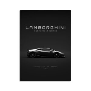 Digital Download - Set 6 - 1348 2015 lamborghini huracan lb works - Black