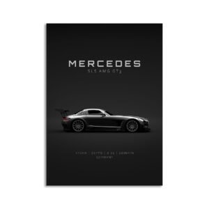 Digital Download - Set 6 - 1353 2011 Mercedes-Benz SLS AMG GT3 - Black