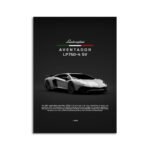 Digital Download - 2016 Lamborghini Aventador lp750-4 SV - Silver - Front