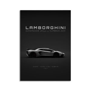Digital Download - Set 6 - 1363 2016 Lamborghini Aventador lp750-4 SV - Silver