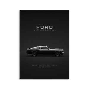 Digital Download - Set 6 - 1367 1970 Ford Mustang Boss 429
