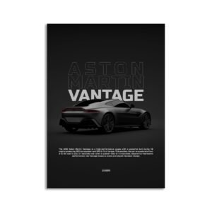 Digital Download - Set 6 - 1370 Aston Martin Vantage 2019 - Back