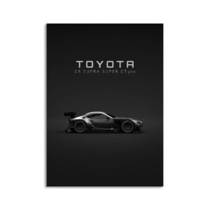 Digital Download - Set 6 - 1383 GR Supra - Super GT300 2022 - Black